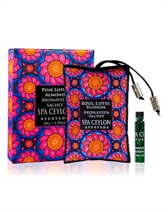 Ароматическое саше "РОЗОВЫЙ ЛОТОС И МИНДАЛЬ" Spa ceylon