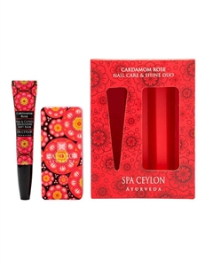 Набор для ухода за ногтями "РОЗА И КАРДАМОН" 1 Spa ceylon