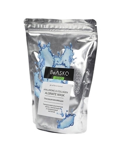 Альгинатная маска ультраувлажняющая с коллагеном и гиалуроновой кислотой 350 Beasko skin