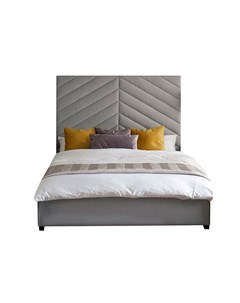 Кровать memphis серый 250x140x215 см Idealbeds