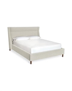 Кровать carmichael 160 200 серый 178x152x220 см Idealbeds