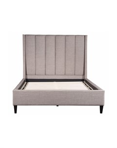 Кровать odina 160 200 серый 175x140x215 см Idealbeds