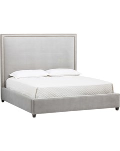 Кровать hamilton tall 160 200 серый 170x150x215 см Idealbeds