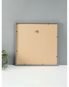 Фоторамка для фото 40×40 см «МИРАМ», пластик, чёрный, (пластиковый экран) Miram