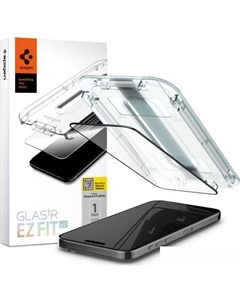 Защитное стекло Glass TR EZ Fit FC для iPhone 15 Pro AGL06899 Spigen