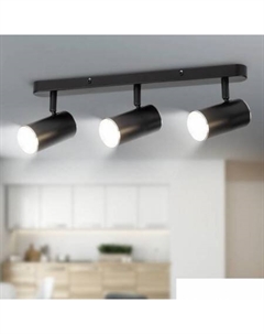 Спот OL35-3 BK MR16 GU10 Б0056366 Эра