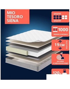 Матрас Siena 160x200 (джерси трикотаж) Mio tesoro