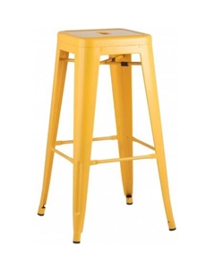Табурет TOLIX барный (желтый) глянцевый Stool group