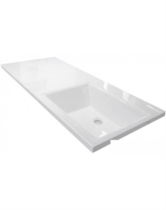 Умывальник Даллас 115, правая (белый) Эстет