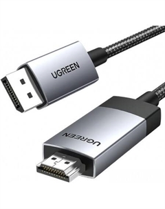 Кабель DP119 15774 DisplayPort - HDMI (2 м, черный) Ugreen