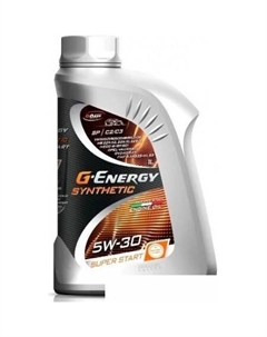 Моторное масло Synthetic Super Start SP C2/C3 5W-30 1л G-energy