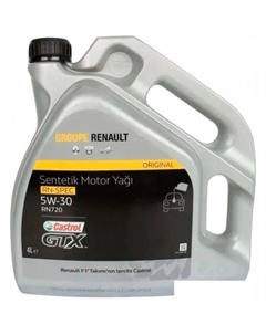 Моторное масло RN720 5W-30 4л Renault