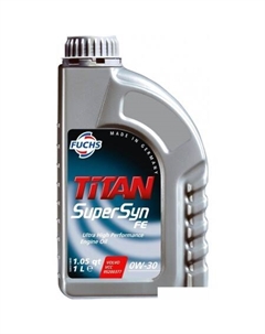 Моторное масло Titan Supersyn FE 0W-30 1л Fuchs