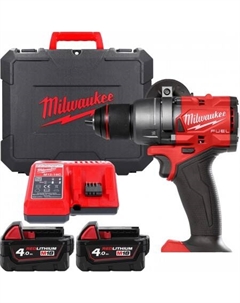 Ударная дрель-шуруповерт M18 FUEL M18FPD3-402C 4933492473 (с 2-мя АКБ 4 Ач, кейс) Milwaukee