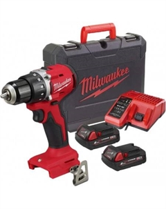 Дрель-шуруповерт M18 M18BLDDRC-202C 4933492833 (с 2-мя АКБ 2 Ач, кейс) Milwaukee