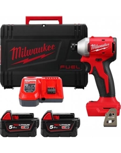 Винтоверт M18 M18BLIDR-502X 4933492843 (с 2-мя АКБ, кейс) Milwaukee