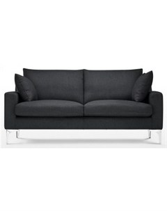 Двухместный диван collar черный 180x85x92 см Icon designe