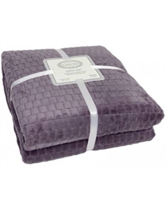 Плед Super Soft Vigan Евро 200x220 Р 942 (лиловый) Karven