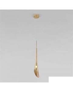 Подвесная люстра Folio 50224/1 янтарный Евросвет