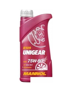 Трансмиссионное масло Unigear 75W-80 1л Mannol