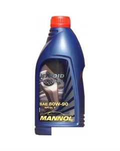 Трансмиссионное масло Hypoid Getriebeoel 80W-90 API GL 5 1л Mannol