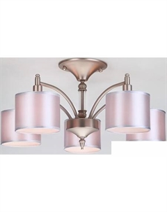 Припотолочная люстра 60080/5 (никель) Евросвет