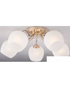 Припотолочная люстра 30138/5 (золотистый) Евросвет