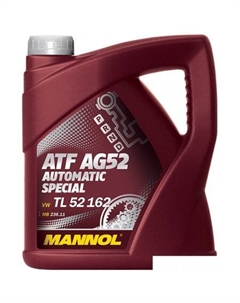 Трансмиссионное масло ATF AG52 Automatic Special 4л Mannol