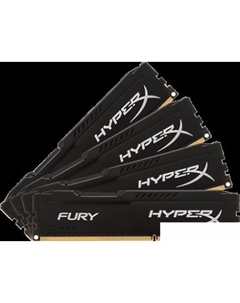 Оперативная память Fury 4x8GB DDR4 PC4-19200 HX424C15FB2K4/32 Hyperx