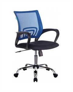 Кресло CH-695N/SL/BL/TW-11 (черный/синий) Бюрократ