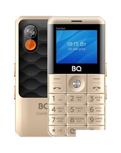 Кнопочный телефон BQ BQ-2006 Comfort (золотистый) Bq