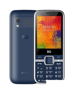 Кнопочный телефон BQ BQ-2838 Art XL+ (синий) Bq