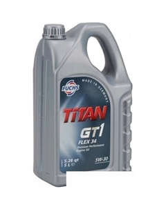 Моторное масло Titan GT1 Pro FLEX 34 5W-30 5л Fuchs