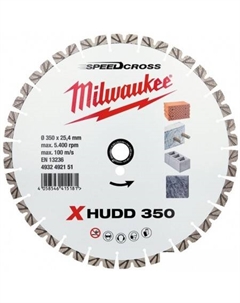 Отрезной диск алмазный  Speedcross X-HUDD 350мм 4932492151 Milwaukee
