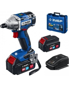 Гайковерт GB-250-42 (с 2-мя АКБ, кейс) Зубр