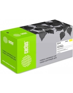 Тонер CS-TN221Y (аналог Konica Minolta TN221Y) Cactus