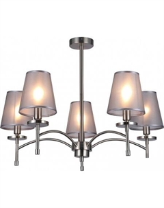 Подвесная люстра Faith 694/5PL E14*40W Nickel Escada