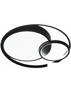 Припотолочная люстра 90254/1 (черный) Евросвет