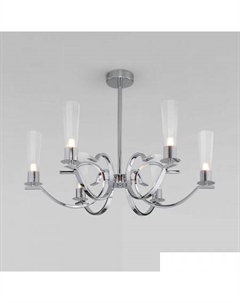 Люстра средней высоты Rosher 60141/6 хром Евросвет