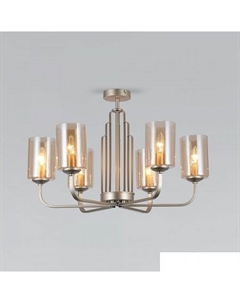 Люстра средней высоты Defi 60138/6 золото перламутровое Евросвет