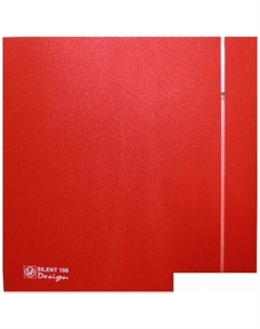 Вытяжной вентилятор Silent-100 CZ Red Design - 4C [5210611800] Soler&palau