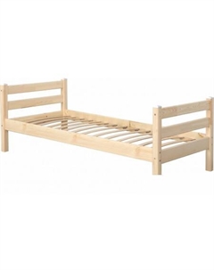 Кровать Соня вариант 1 (массив сосны прозрачный лак) Мебельград