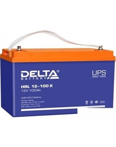 Аккумулятор для ИБП HRL 12-100 X (12В/100 А·ч) Delta