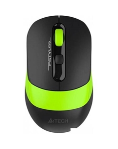 Мышь Fstyler FG10CS Air (черный/зеленый) A4tech