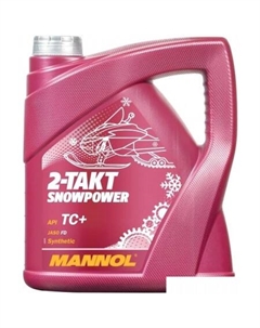 Моторное масло 2-Takt Snowpower 4л Mannol