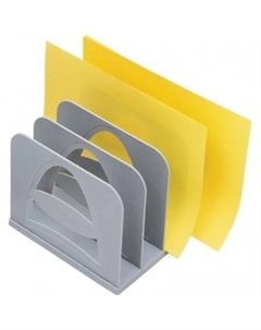 Лоток для бумаг СО01 (серый) Стамм