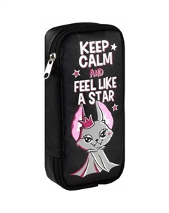 Пенал Мышь принцесса 59467 (черный; розовый) Feniks