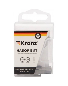 Набор бит KR-92-0433 (7 шт) Kranz