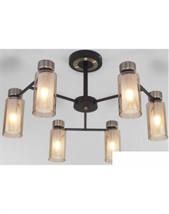 Припотолочная люстра 70115/6 (черный) Евросвет