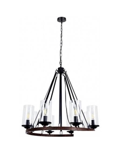 Припотолочная люстра Dalim A7014SP-8BK Arte lamp